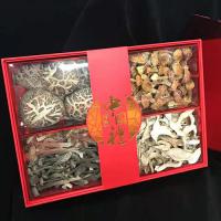 花菇松茸鹿茸菇姬松茸国庆礼盒
