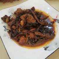 冷冻茶树菇老鸭加热方便菜肴包