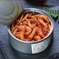 即食香辣味磷虾酱罐头海鲜熟食