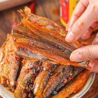 香辣手撕鱼干菜零食罐装小鱼仔