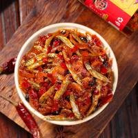 湖南特产下饭菜小鱼仔拌饭下酒