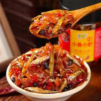 湖南特产下饭菜小鱼仔拌饭下酒