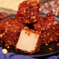 达州麻辣霉豆腐腐乳红方豆腐乳