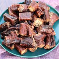 风干火烤牛肉干不加糖无防腐剂