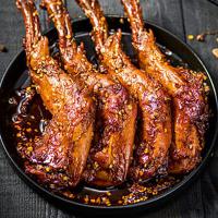 香辣手撕兔整只烤全兔重庆麻辣